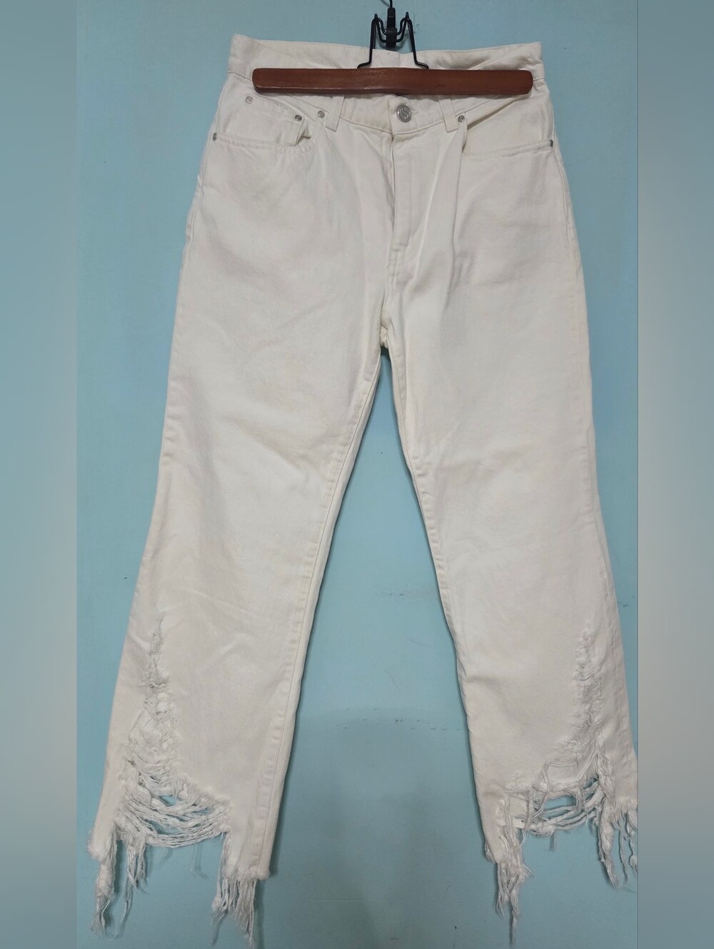 Stella McCartney White Cotton Pants